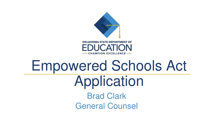 empowered schools act application brad clark