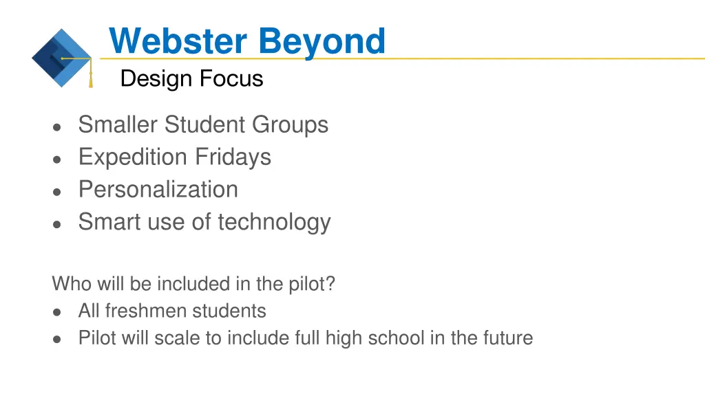 webster beyond design focus