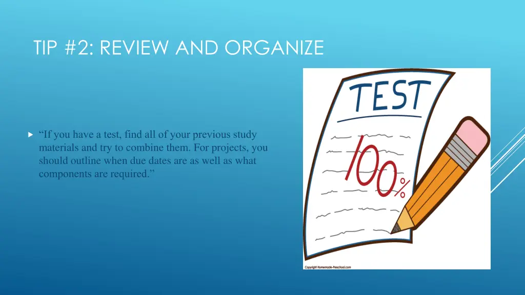 tip 2 review and organize