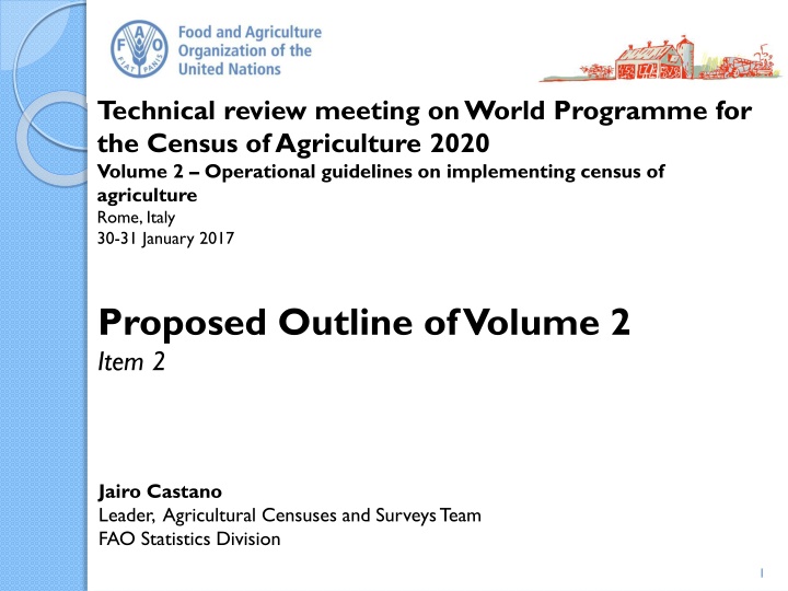 technical review meeting on world programme