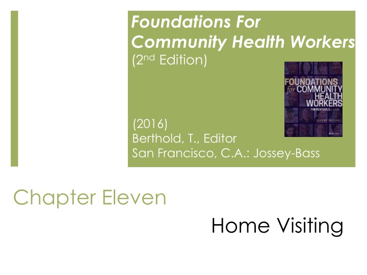 foundations for community health workers