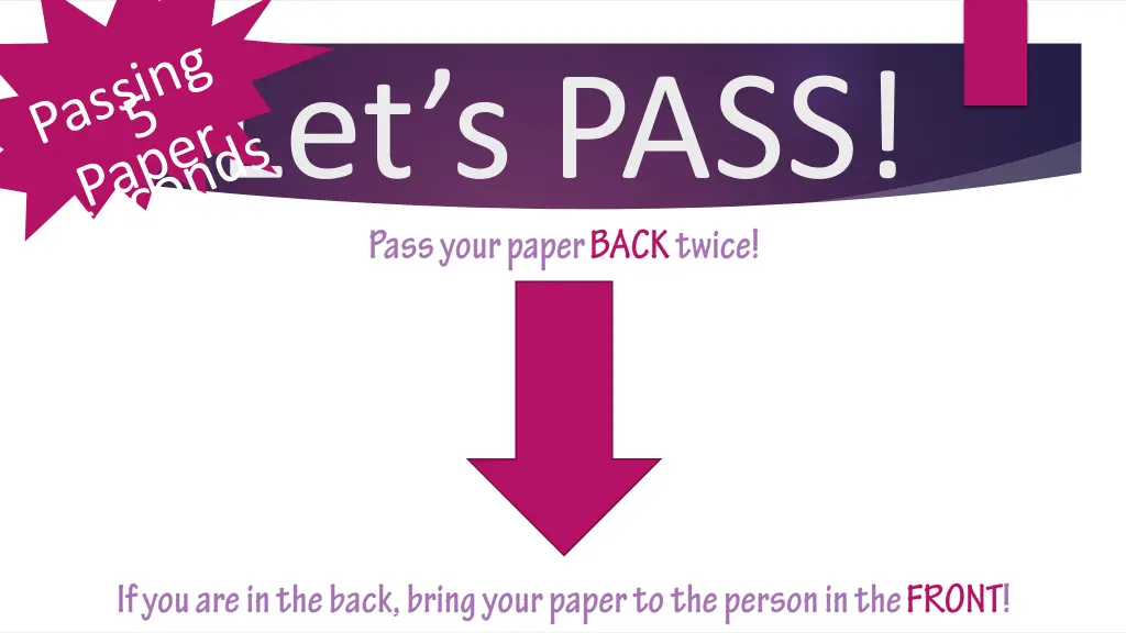 let s pass