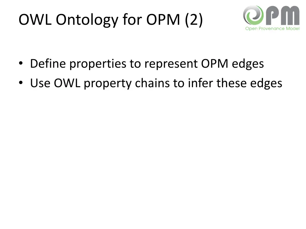 owl ontology for opm 2