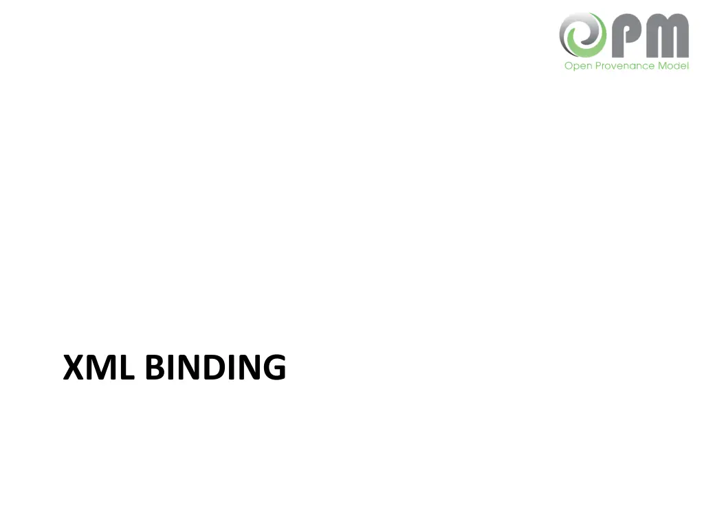 xml binding