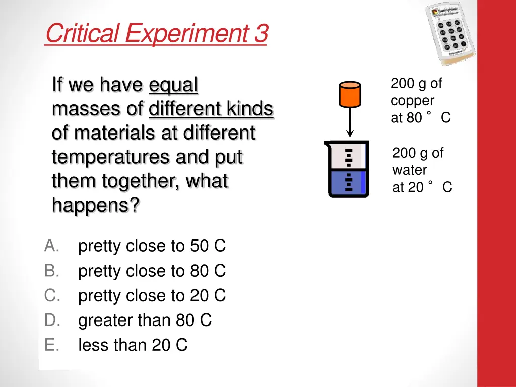 critical experiment 3