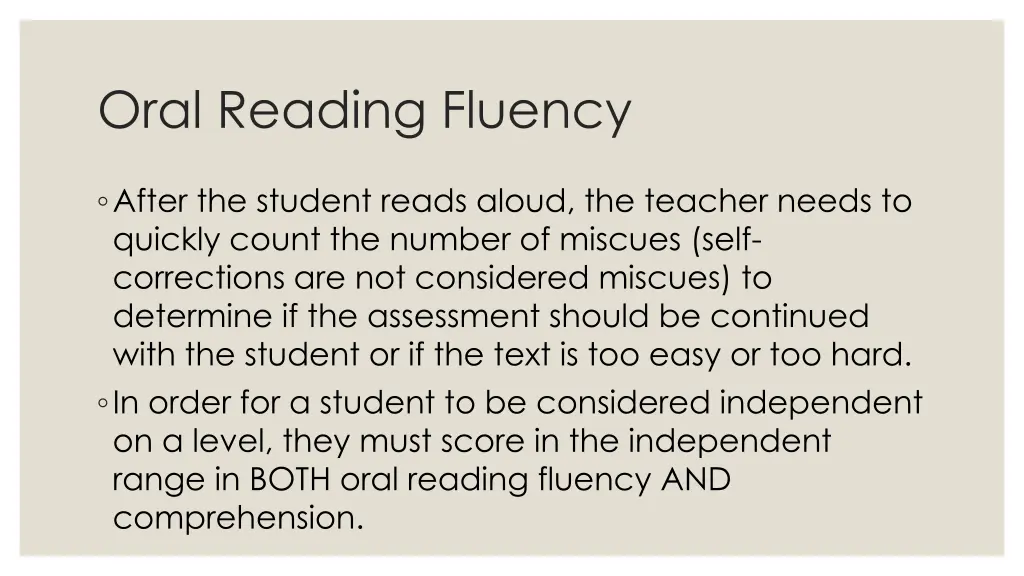 oral reading fluency 1