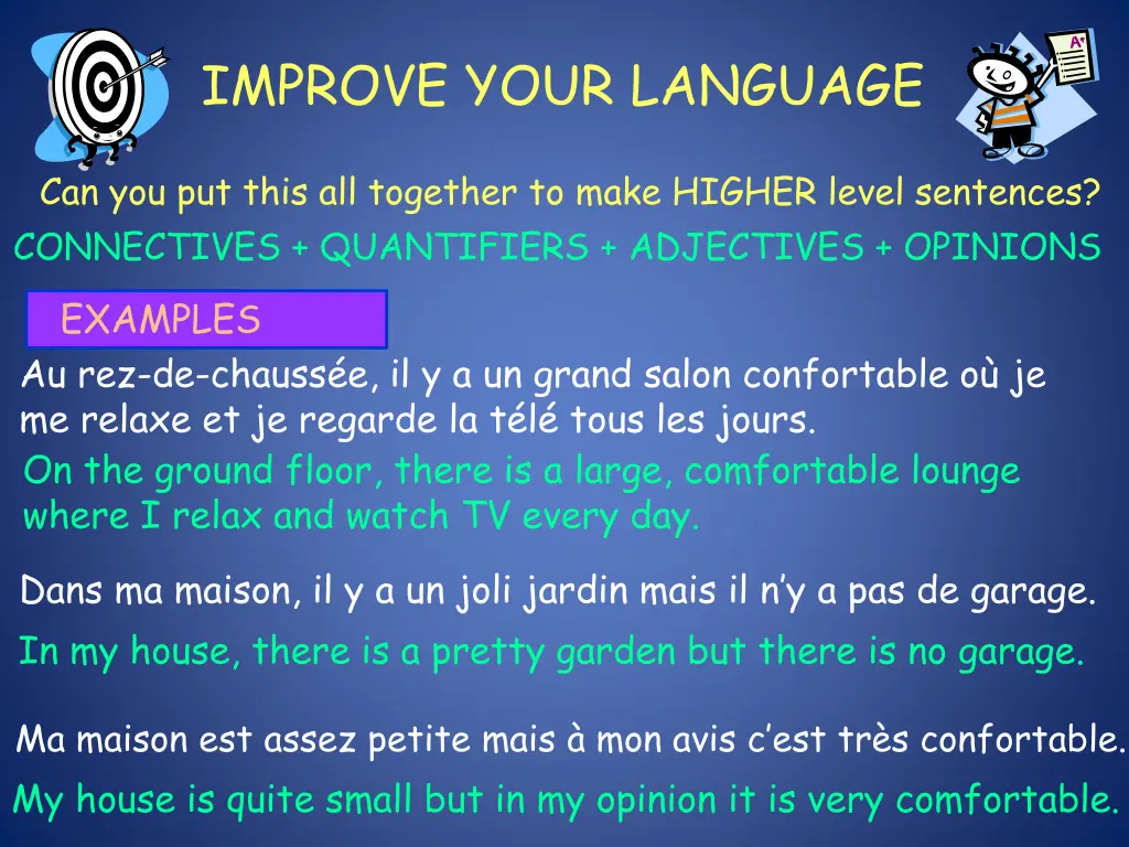 improve your language