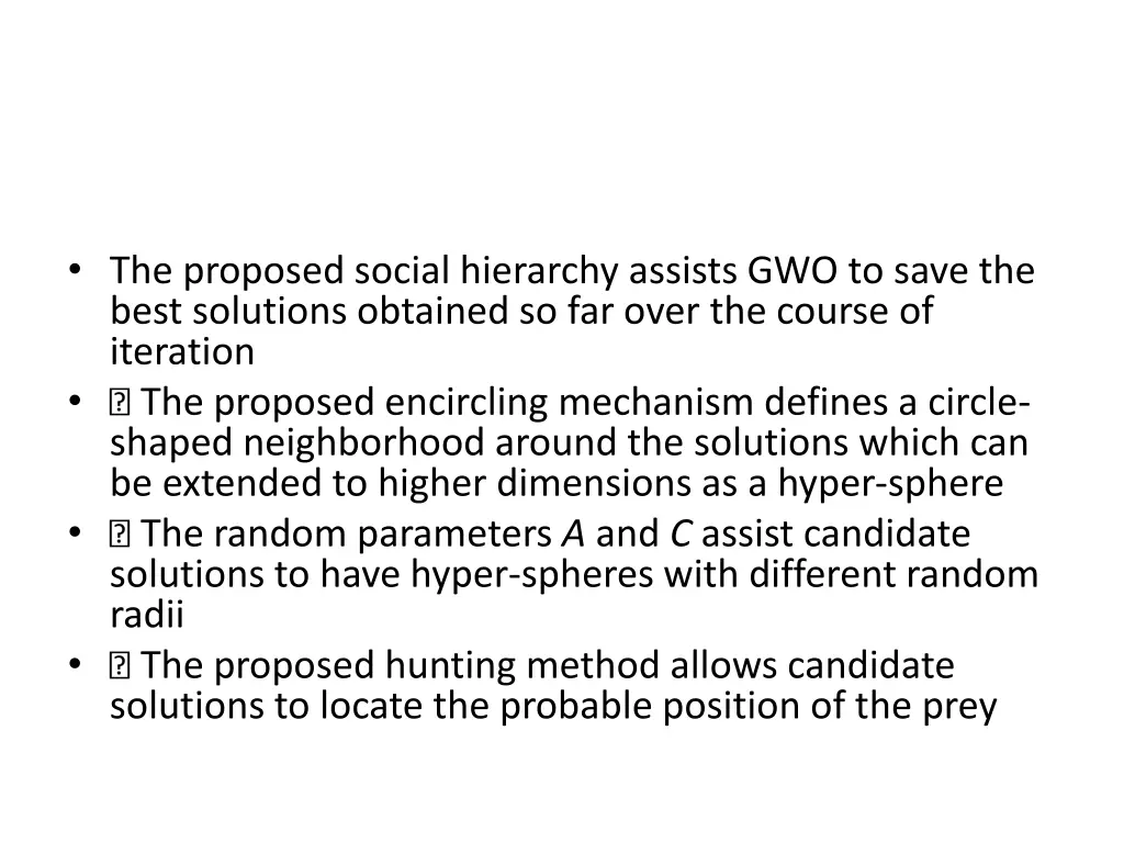 the proposed social hierarchy assists gwo to save