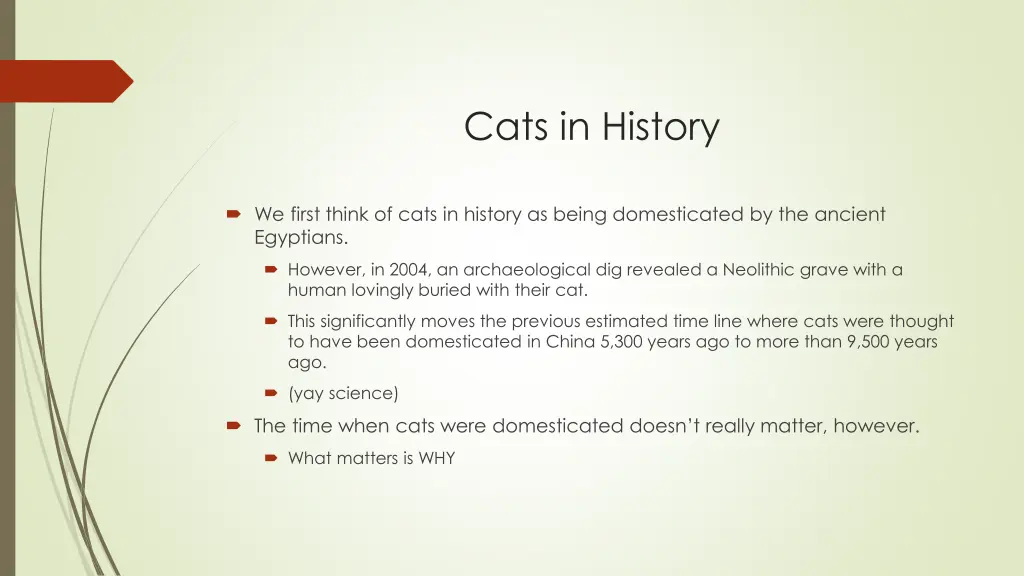 cats in history