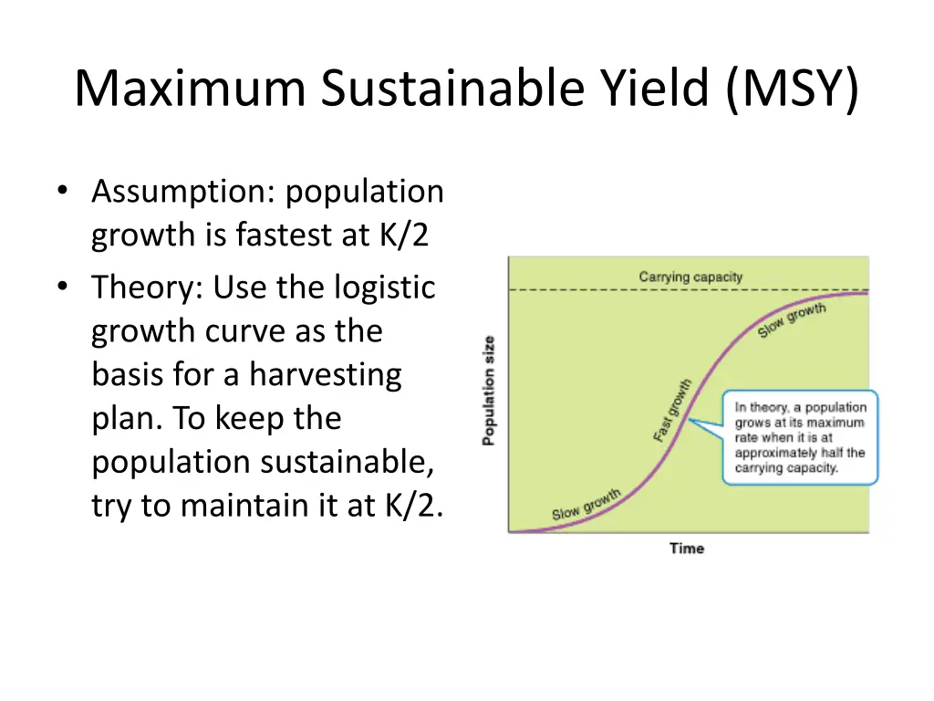 maximum sustainable yield msy 1