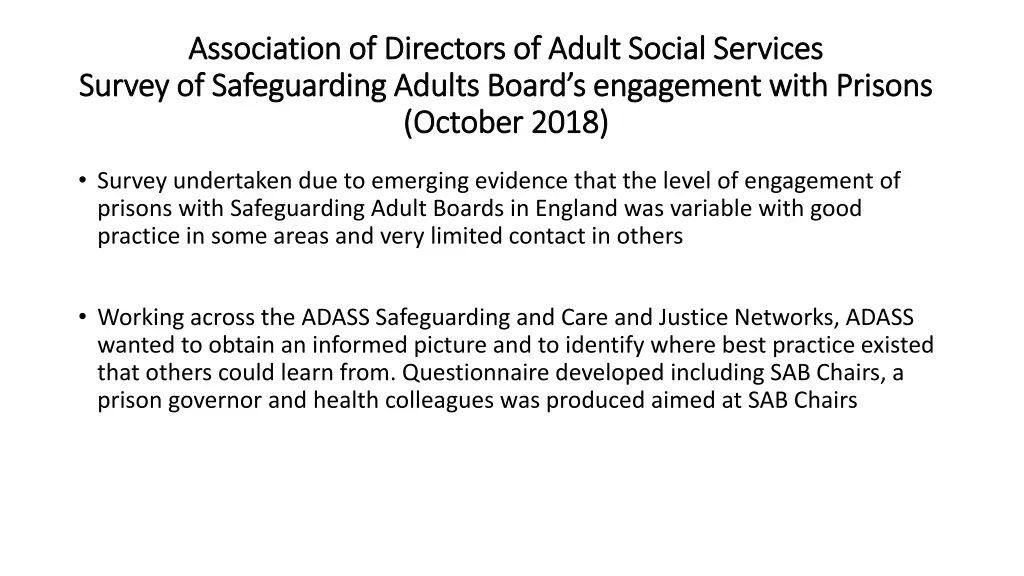 association of directors of adult social services