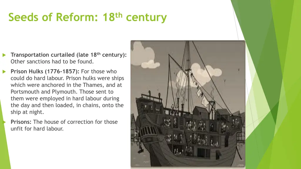 seeds of reform 18 th century