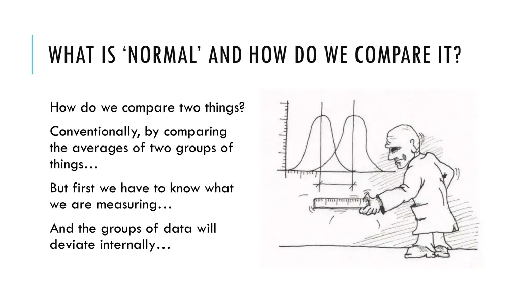 what is normal and how do we compare it