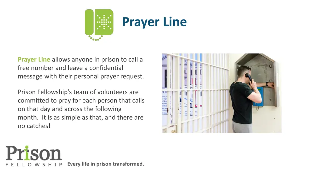 prayer line