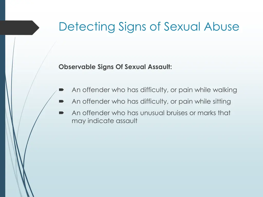 detecting signs of sexual abuse 1