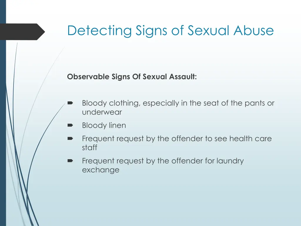 detecting signs of sexual abuse 2