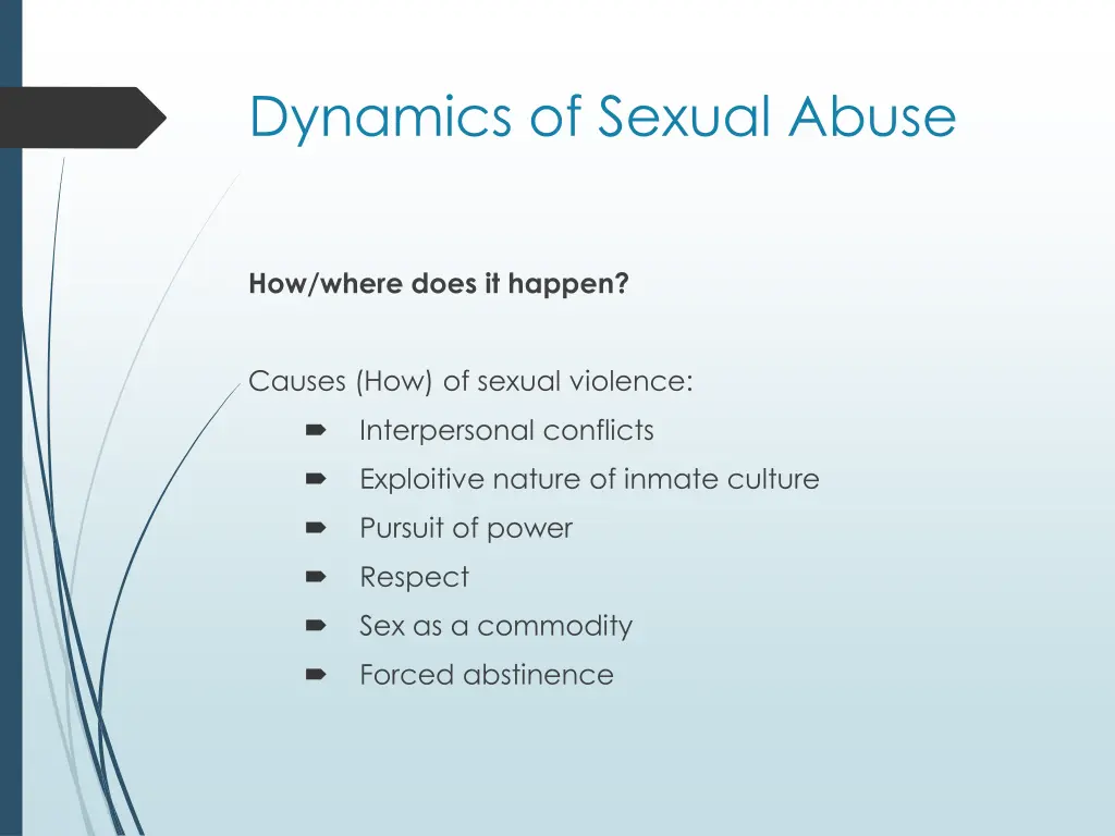 dynamics of sexual abuse 1