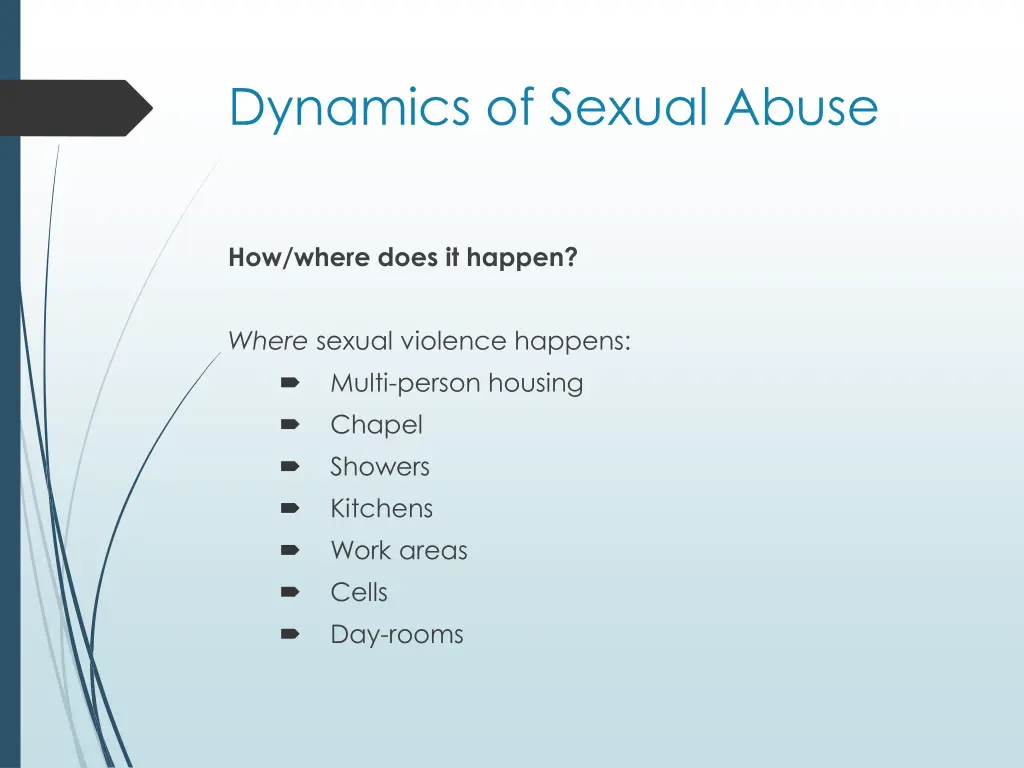 dynamics of sexual abuse 2