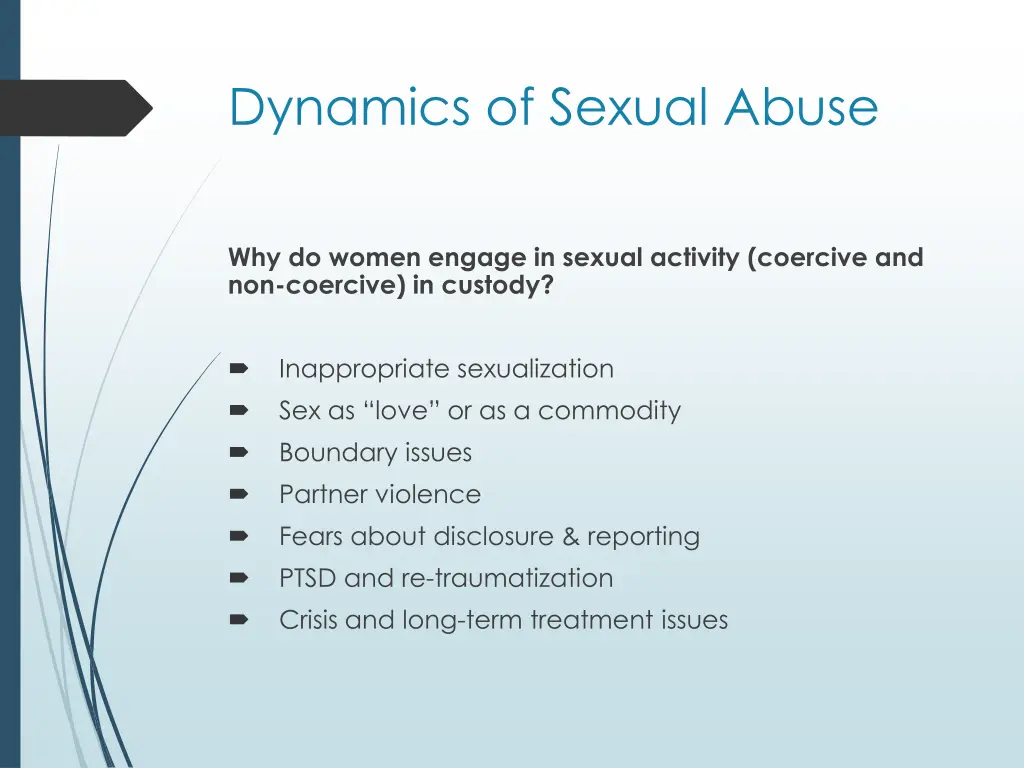 dynamics of sexual abuse 3