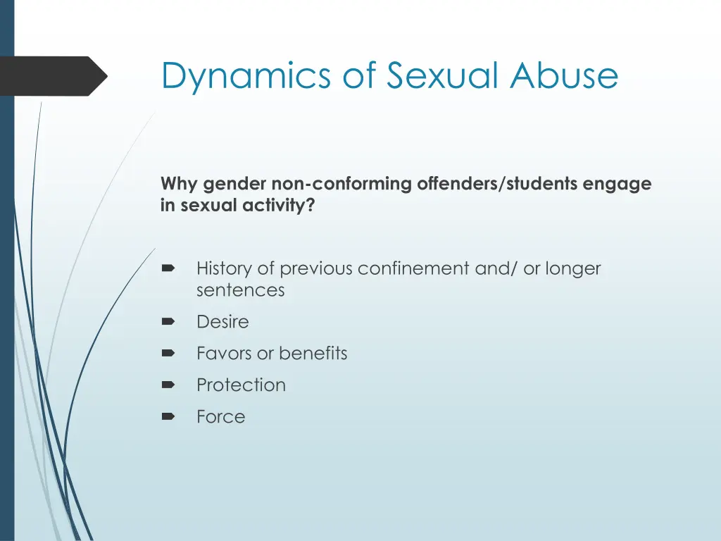 dynamics of sexual abuse 6