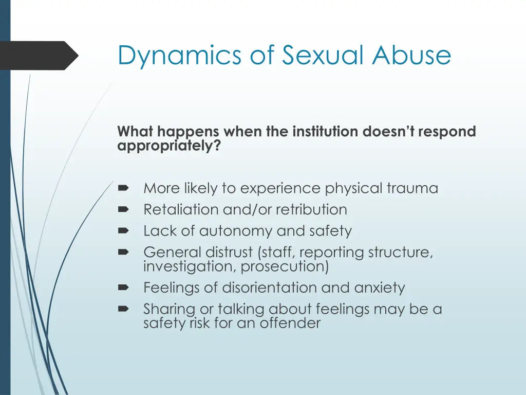 dynamics of sexual abuse 8