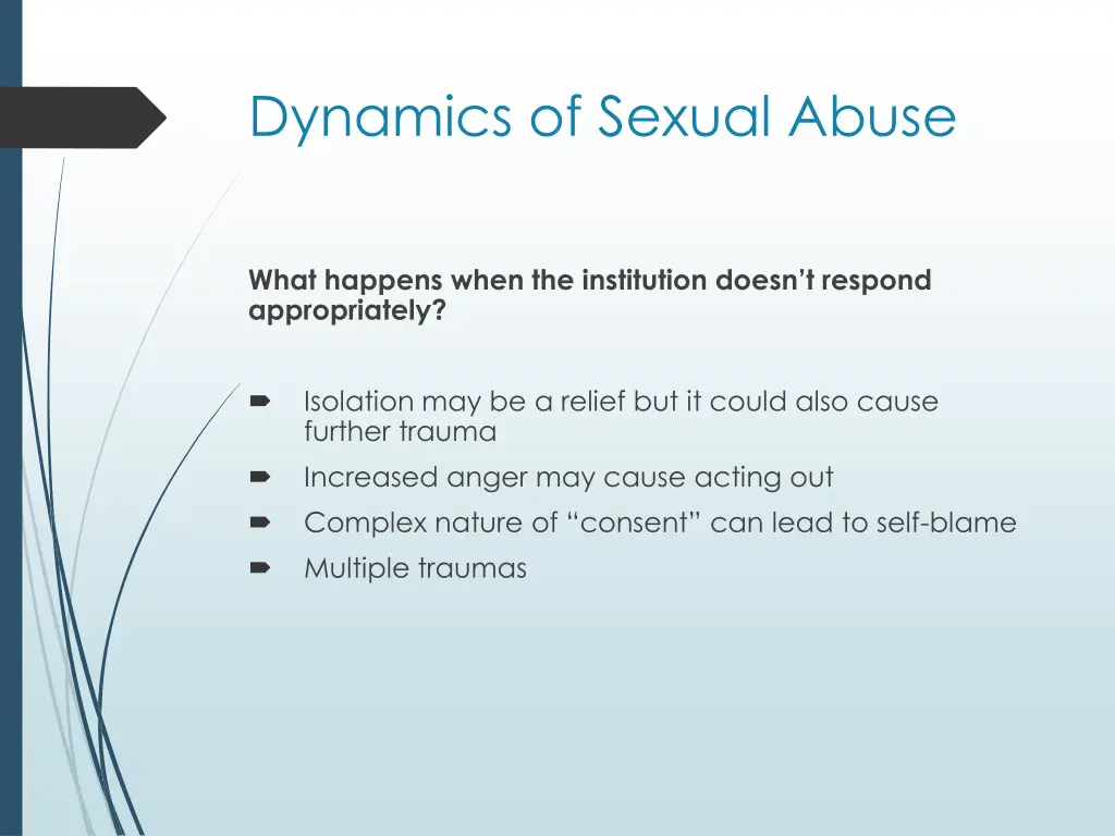 dynamics of sexual abuse 9