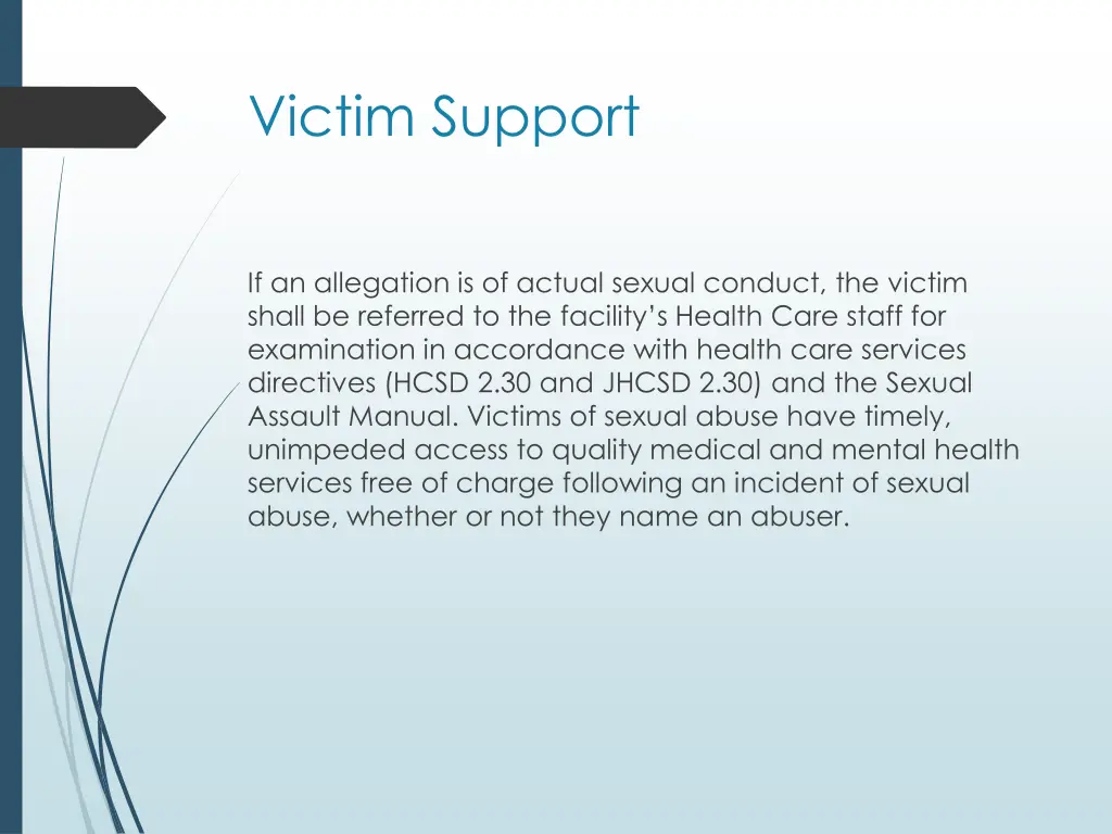 victim support