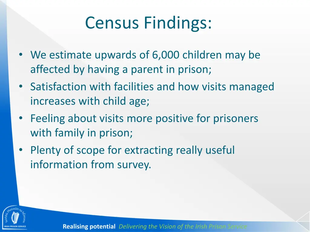 census findings