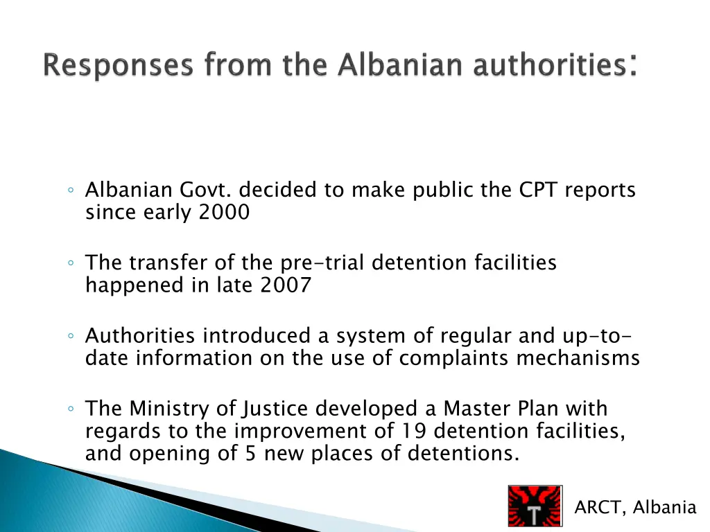 albanian govt decided to make public