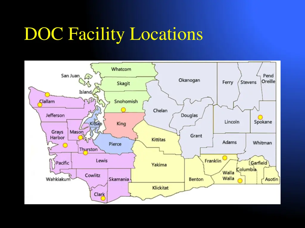 doc facility locations