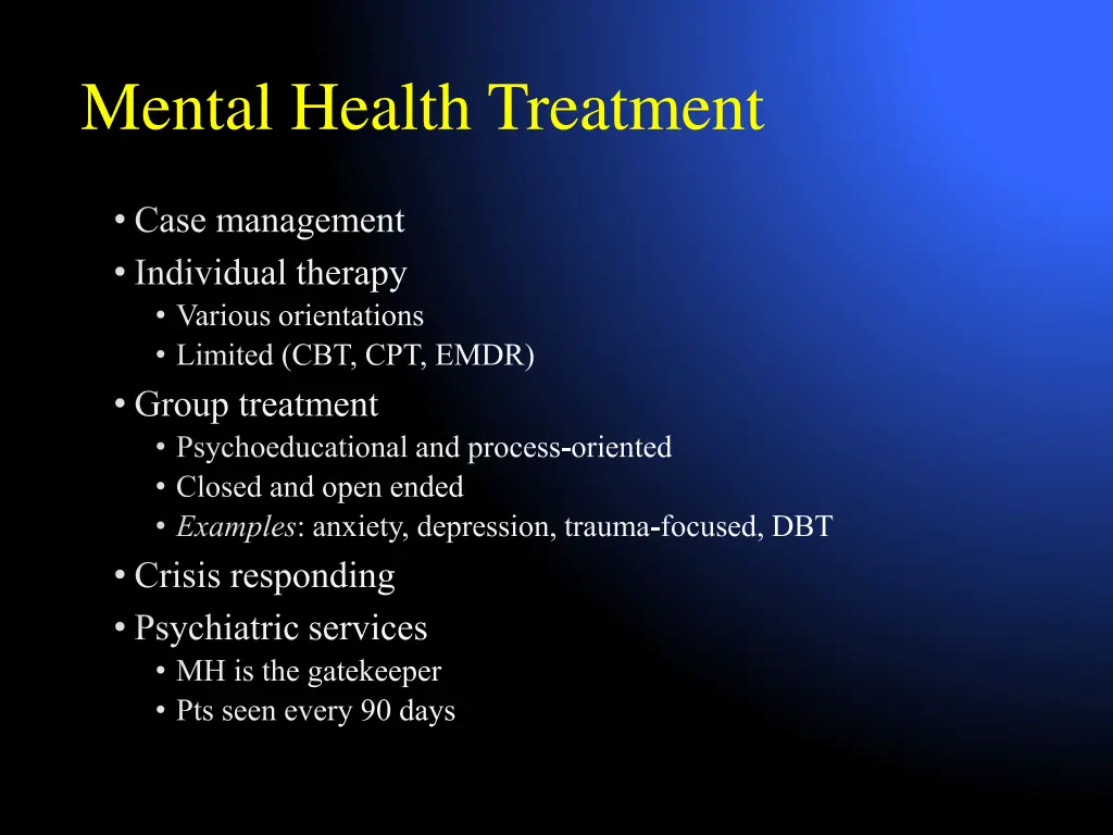 mental health treatment 1