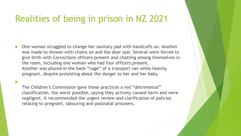 realities of being in prison in nz 2021