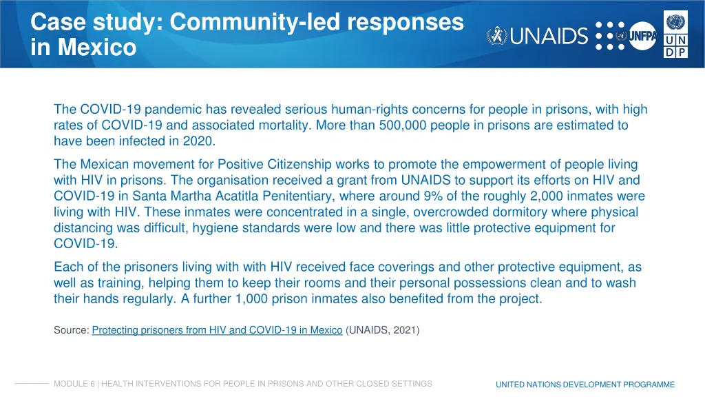 case study community led responses in mexico