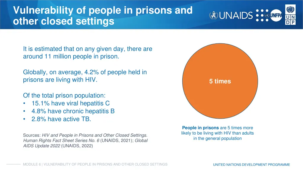 vulnerability of people in prisons and other