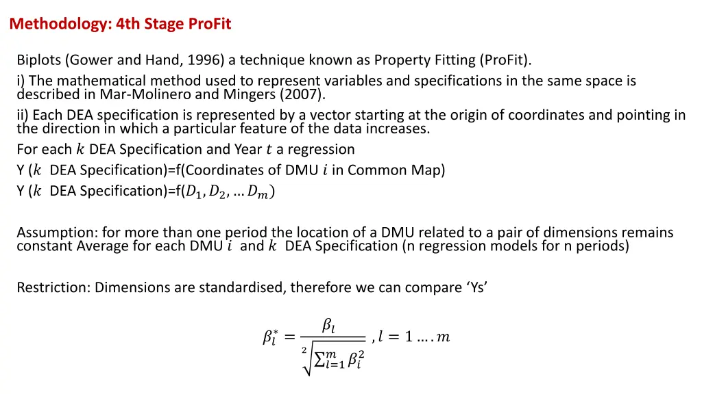 methodology 4th stage profit