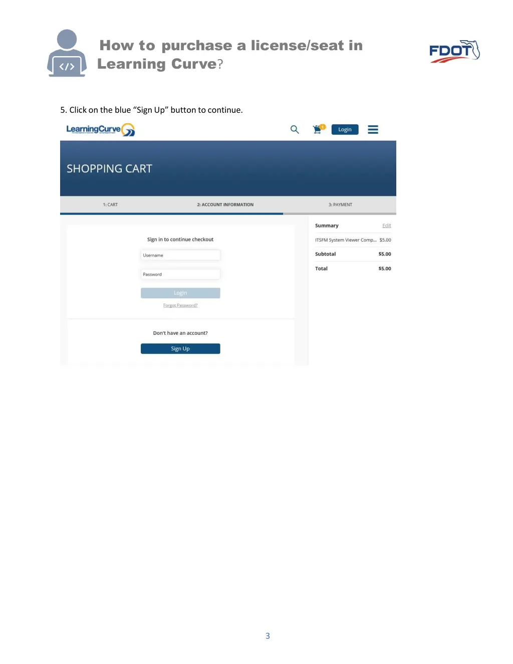 how to purchase a license seat in learning curve 2