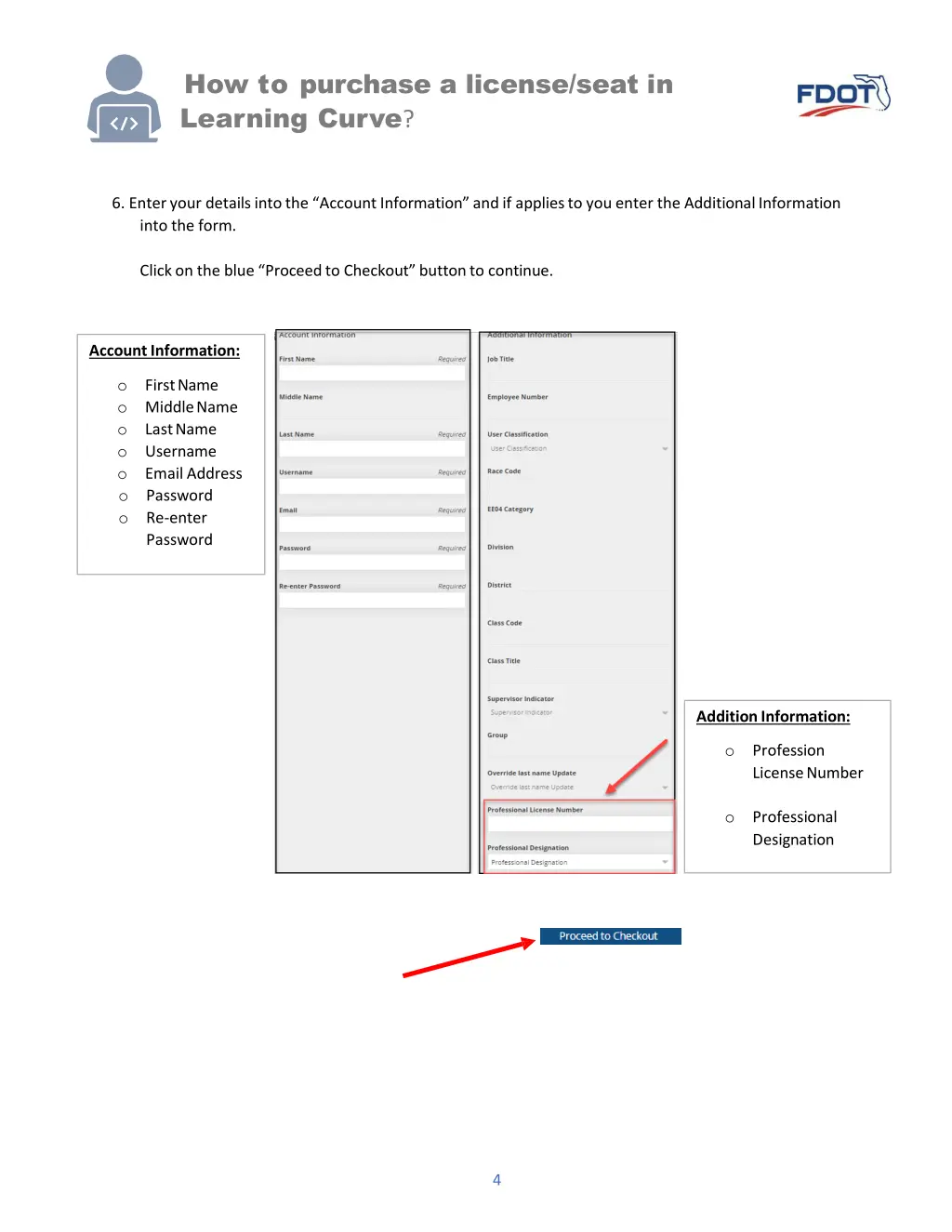 how to purchase a license seat in learning curve 3