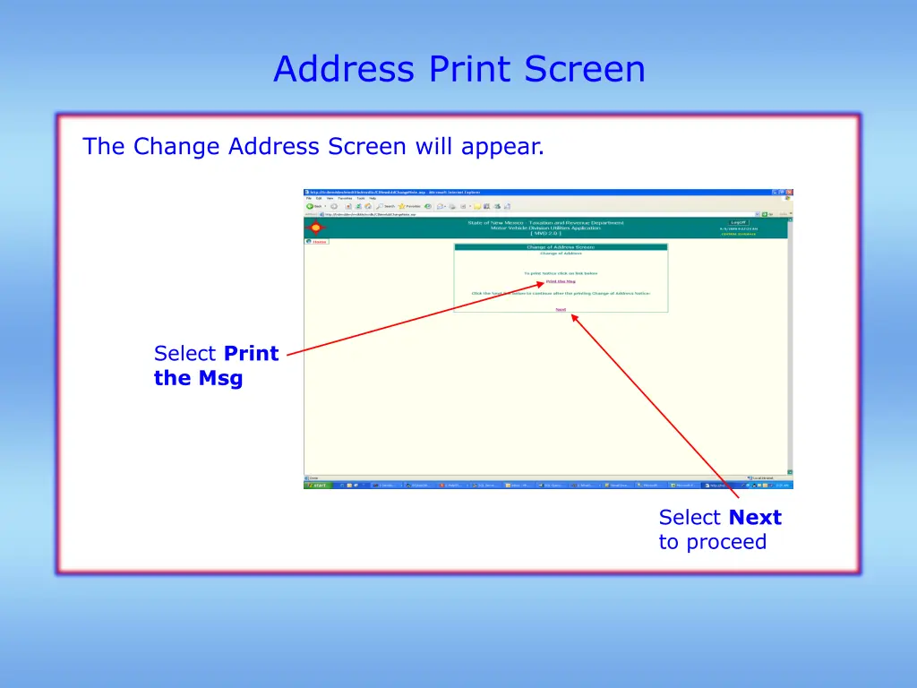 address print screen