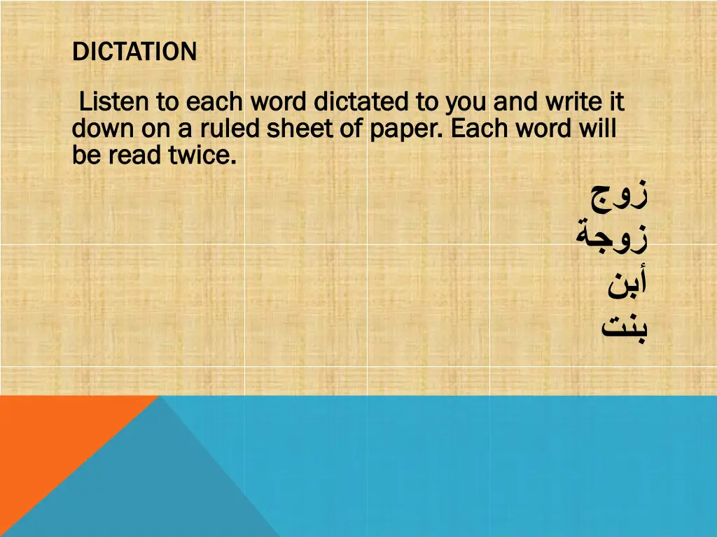 dictation