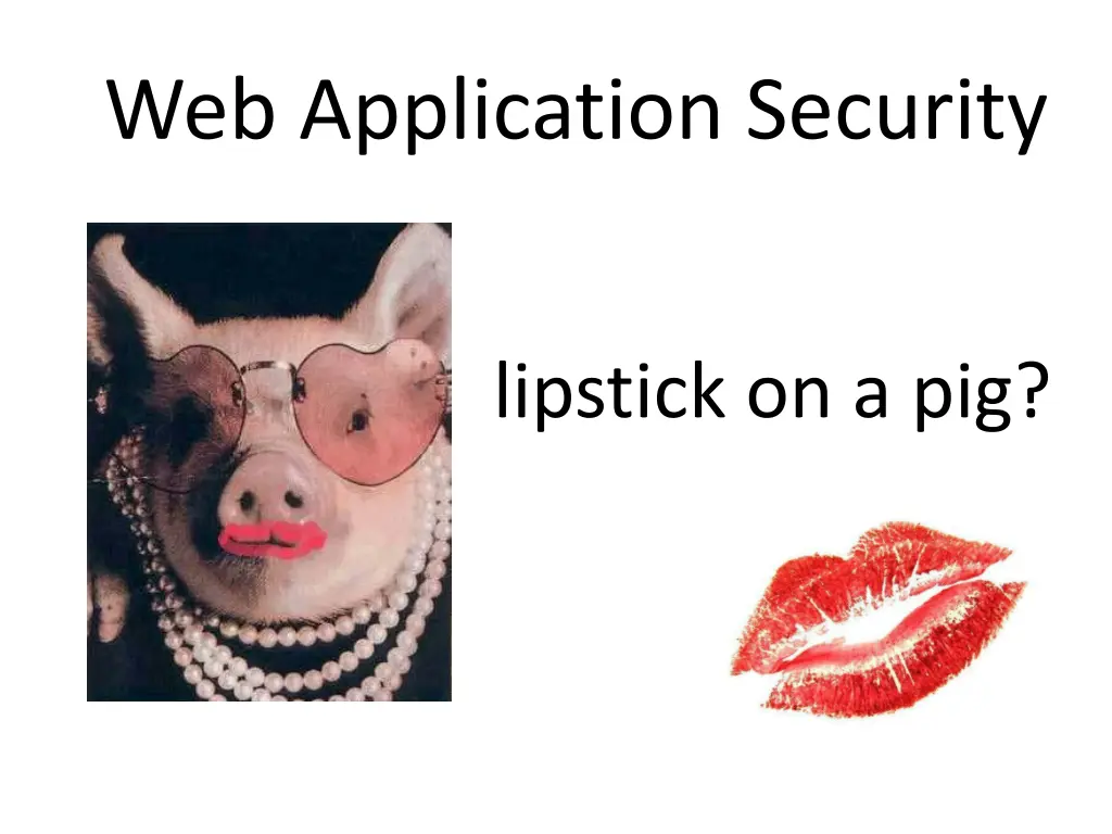 web application security