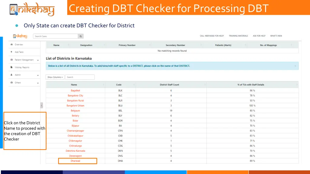 creating dbt checker for processing dbt