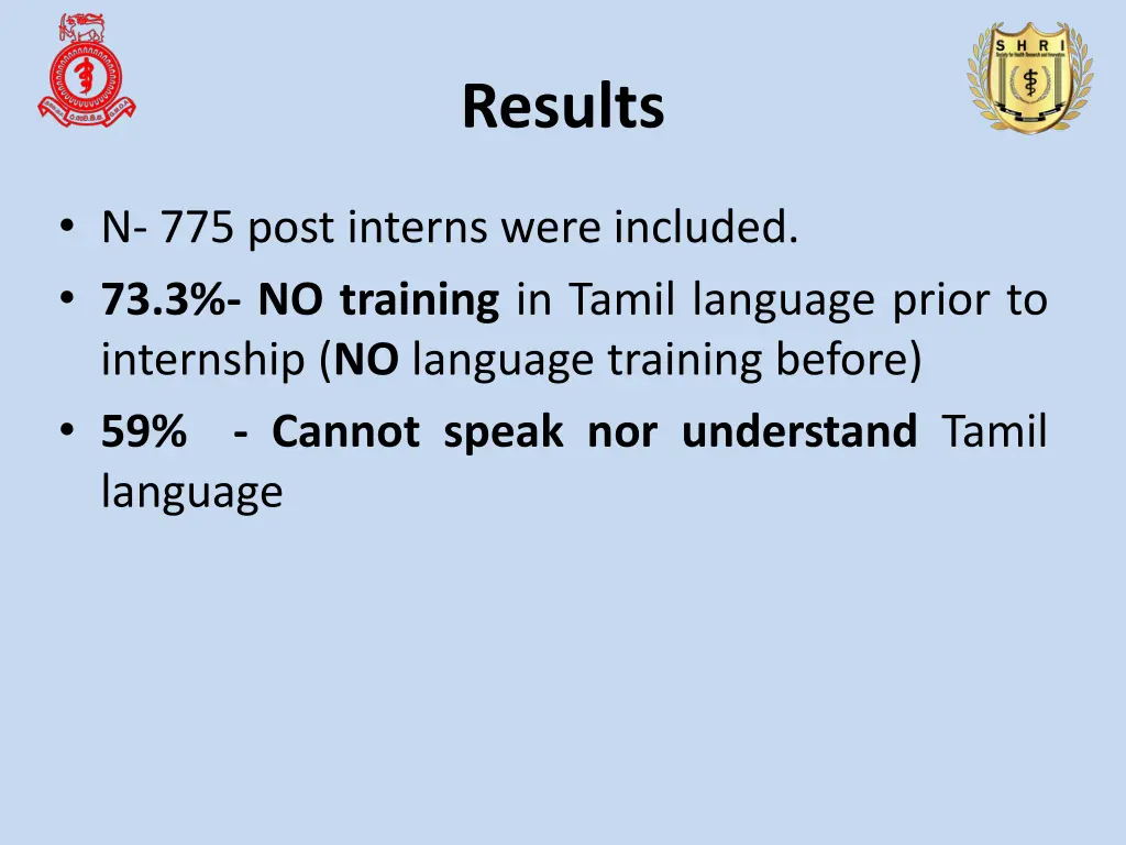 results