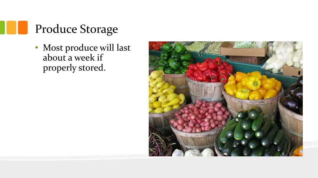 produce storage