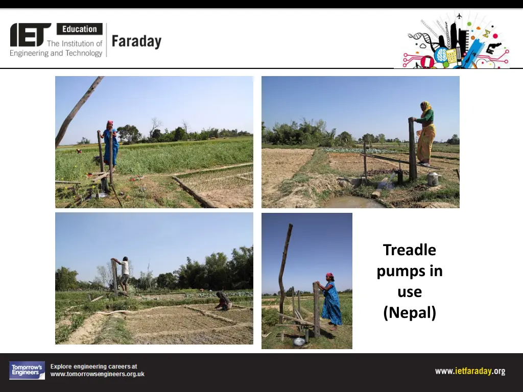 treadle pumps in use nepal