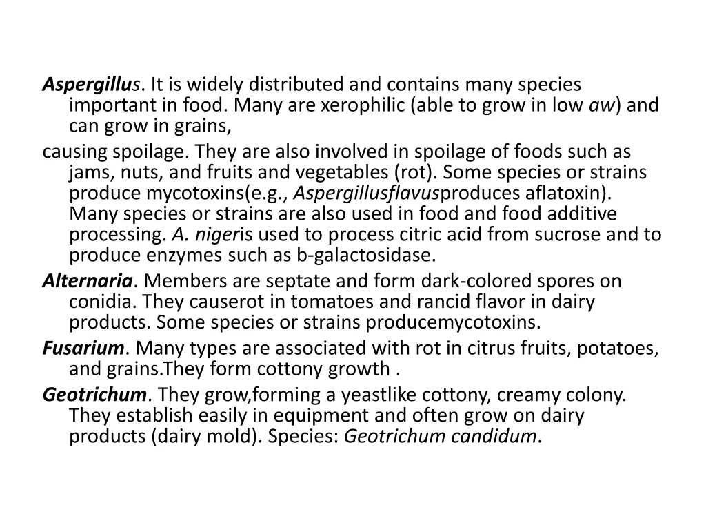 aspergillu s it is widely distributed