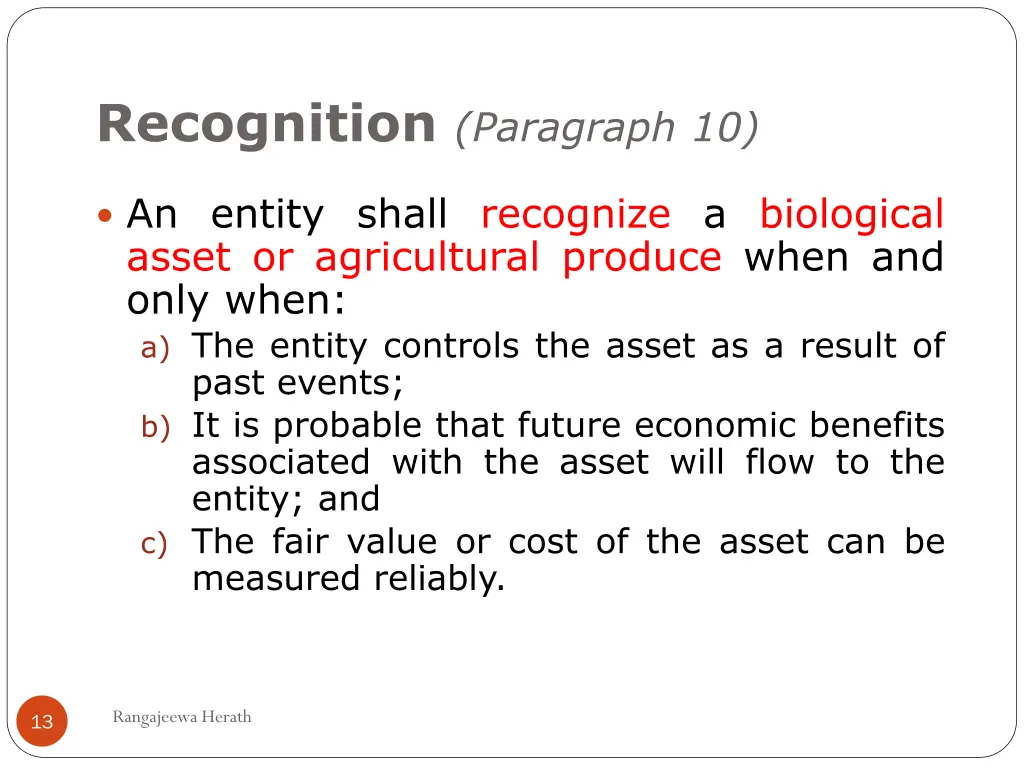 recognition paragraph 10