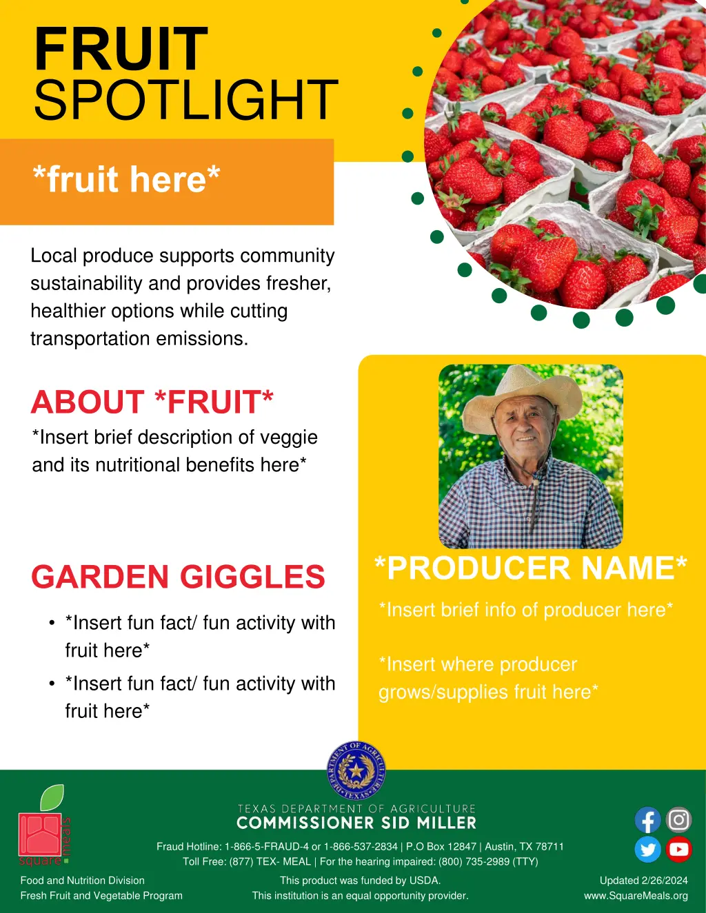 fruit spotlight