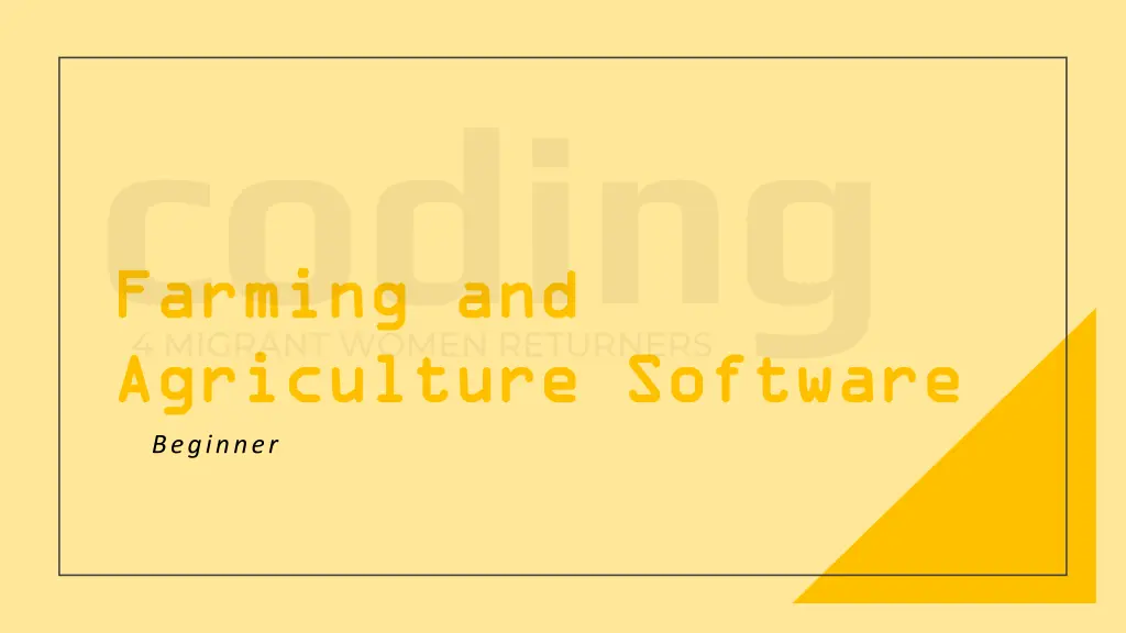 farming and farming and agriculture software