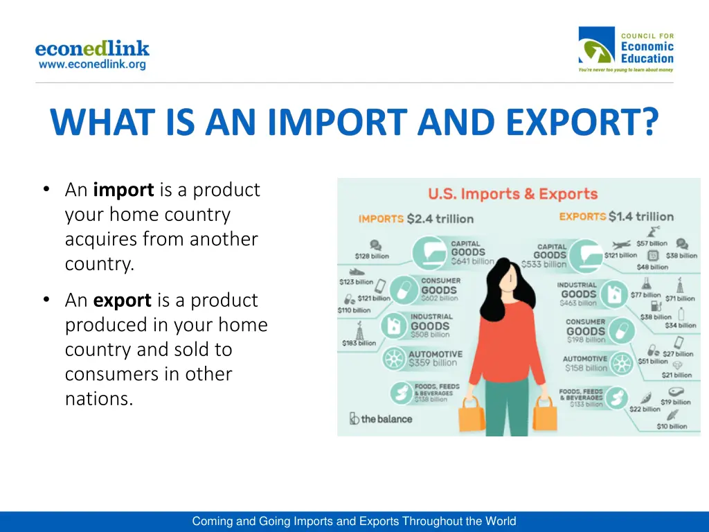 an import is a product your home country acquires