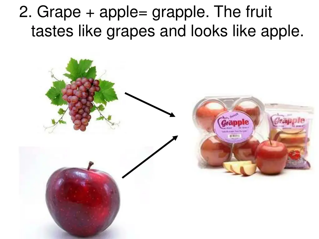 2 grape apple grapple the fruit tastes like